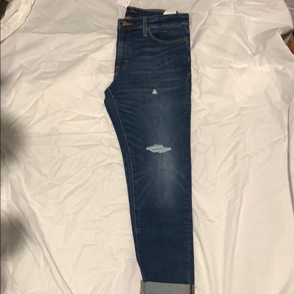 J. crew Mercantile slim fit distressed jeans